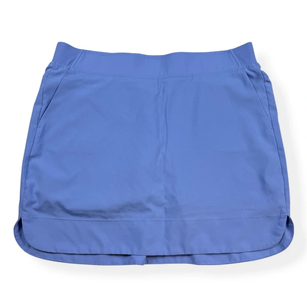 Cypress Club Skort‎ Womens Large L Blue Pockets Poly Blend